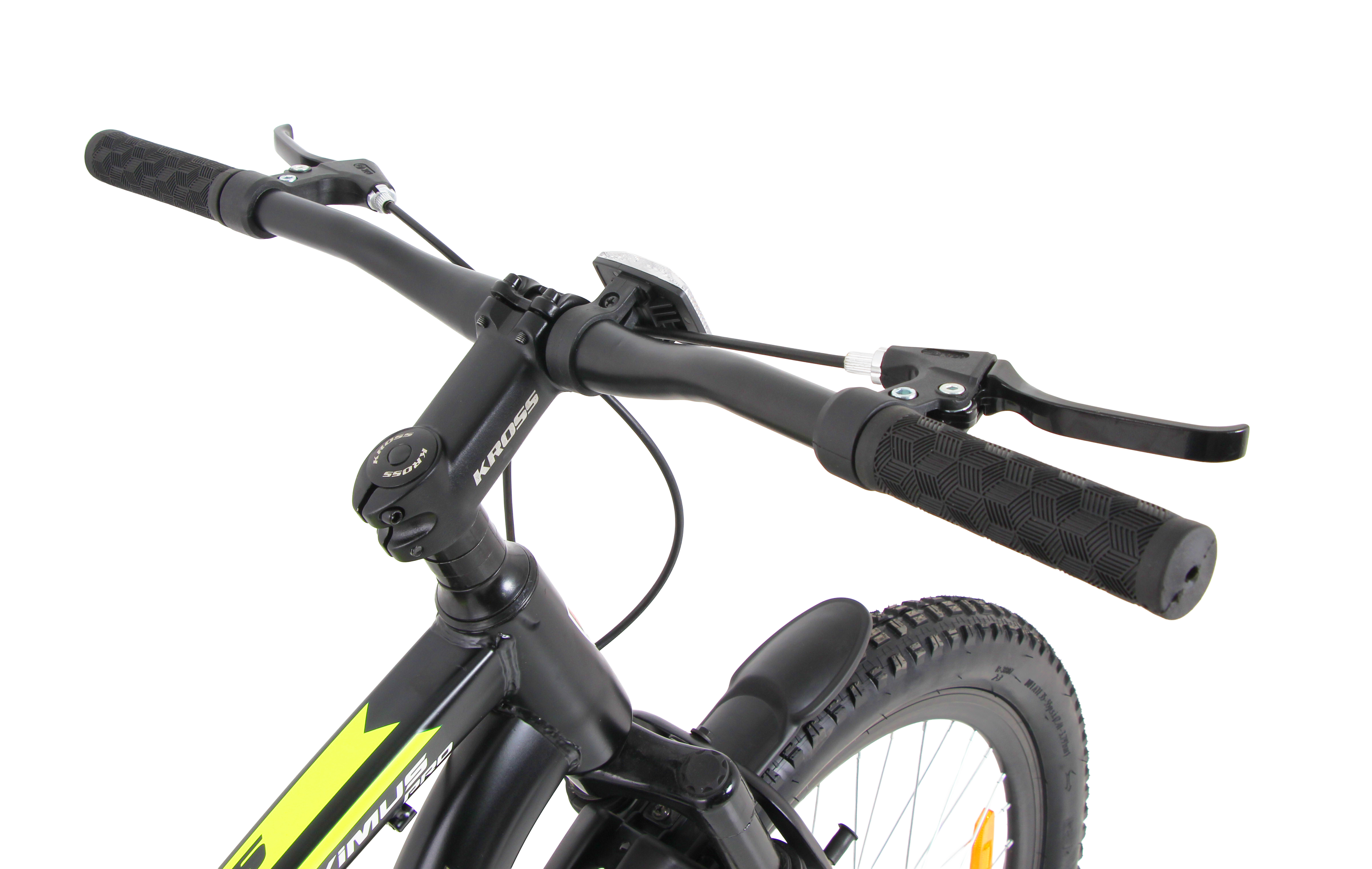 Kross Maximus Pro 24T MTB Cycle – 24" Tyres, Suspension Fork, Single Speed, Dual Disc (Black)