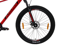 Kross Berlin 27.5T MTB – 2.40" Tyres, Single Speed, Dual Disc Brakes, Alloy Rims, Smart Red