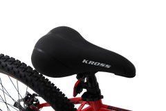 Kross Berlin 27.5T MTB – 2.40" Tyres, Single Speed, Dual Disc Brakes, Alloy Rims, Smart Red