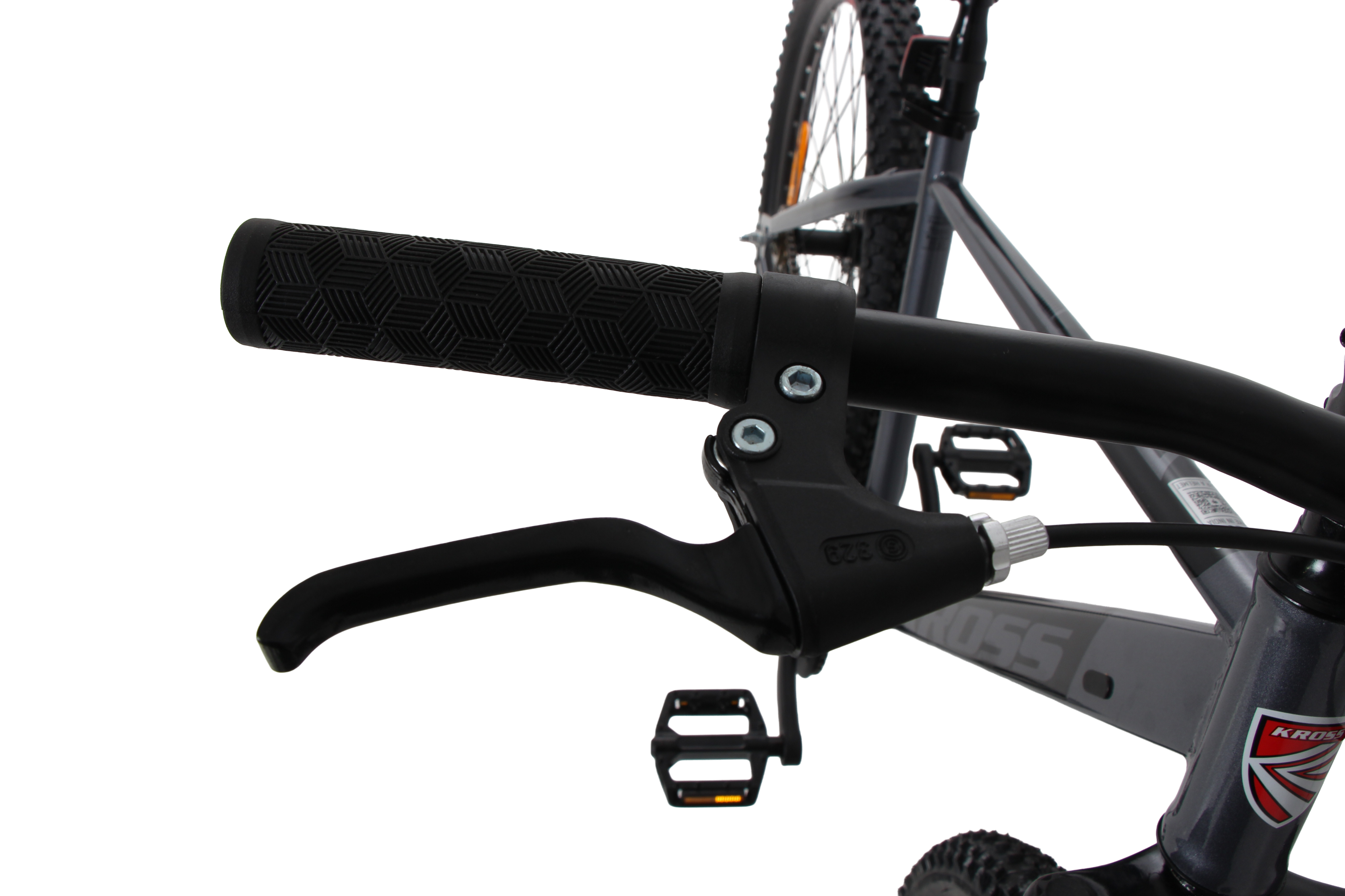 Berlin Kross 27.5T MTB – 27.5" Tyres, Suspension Fork, 21-Speed, Disc Brakes, Grey