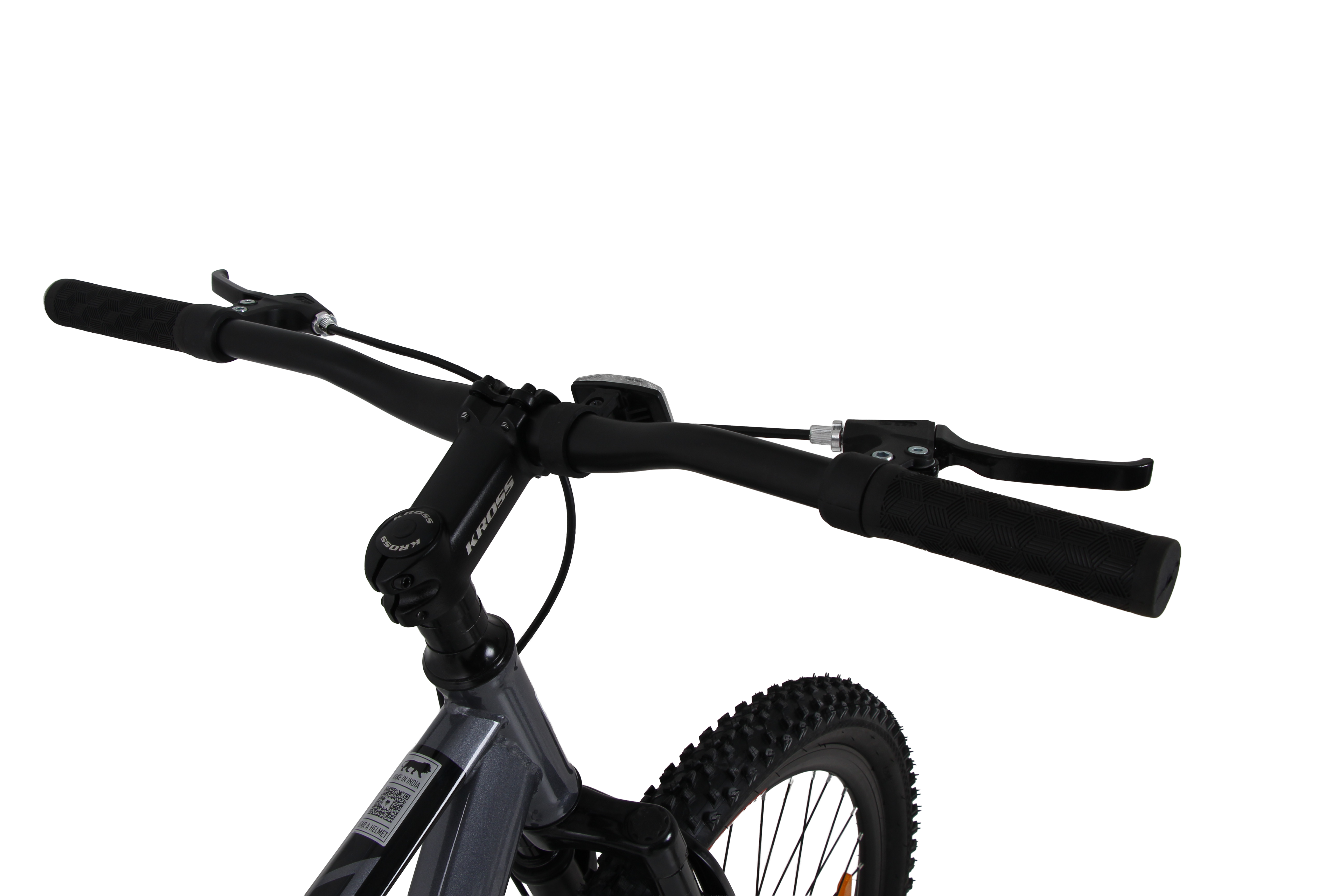 Berlin Kross 27.5T MTB – 27.5" Tyres, Suspension Fork, 21-Speed, Disc Brakes, Grey