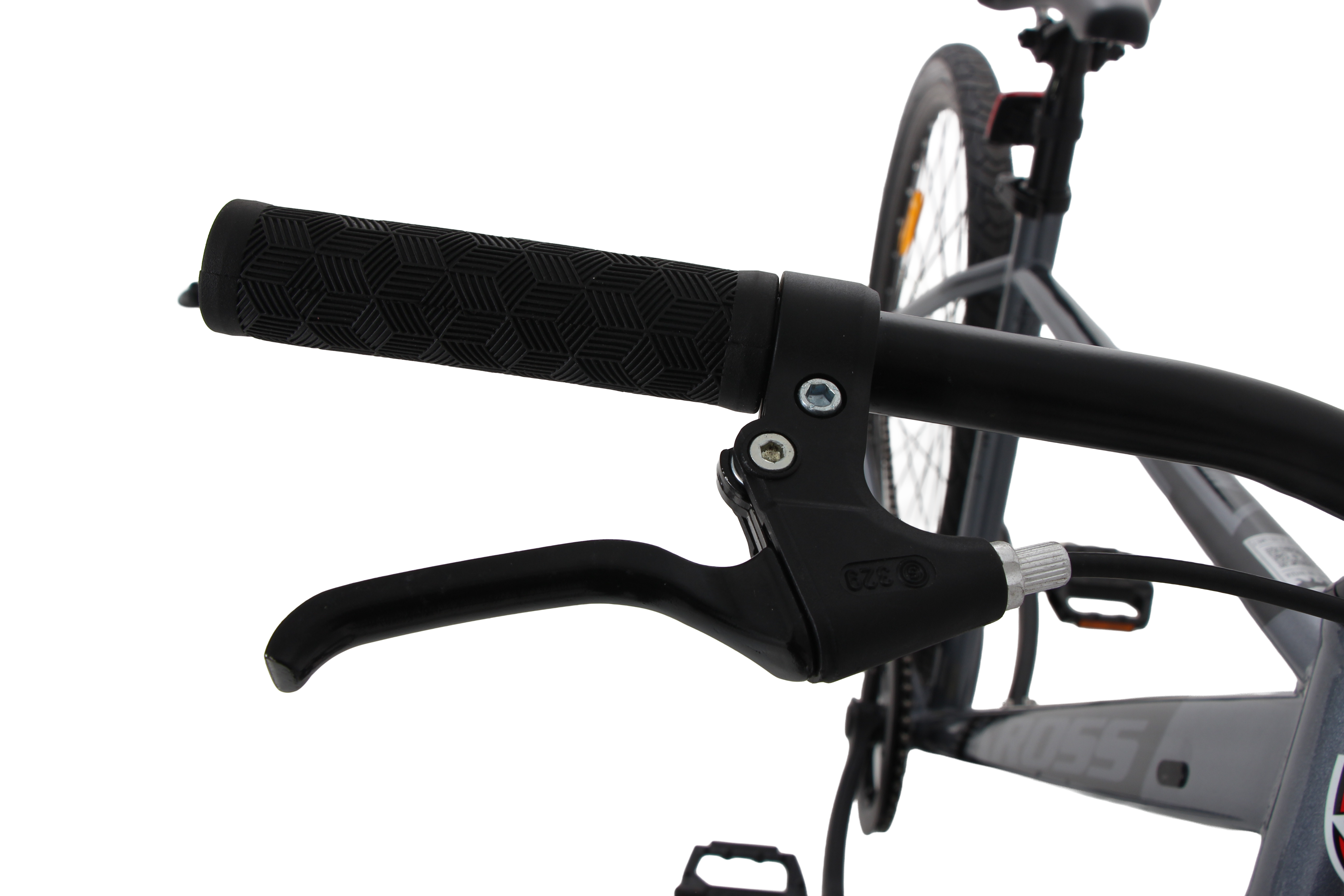 Kross Berlin 27.5T MTB – Single Speed, Dual Disc Brakes, Alloy Rims, Suspension Fork (Grey)