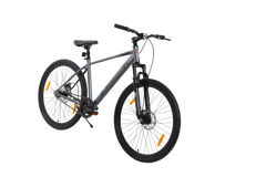 Kross Berlin 27.5T MTB – Single Speed, Dual Disc Brakes, Alloy Rims, Suspension Fork (Grey)