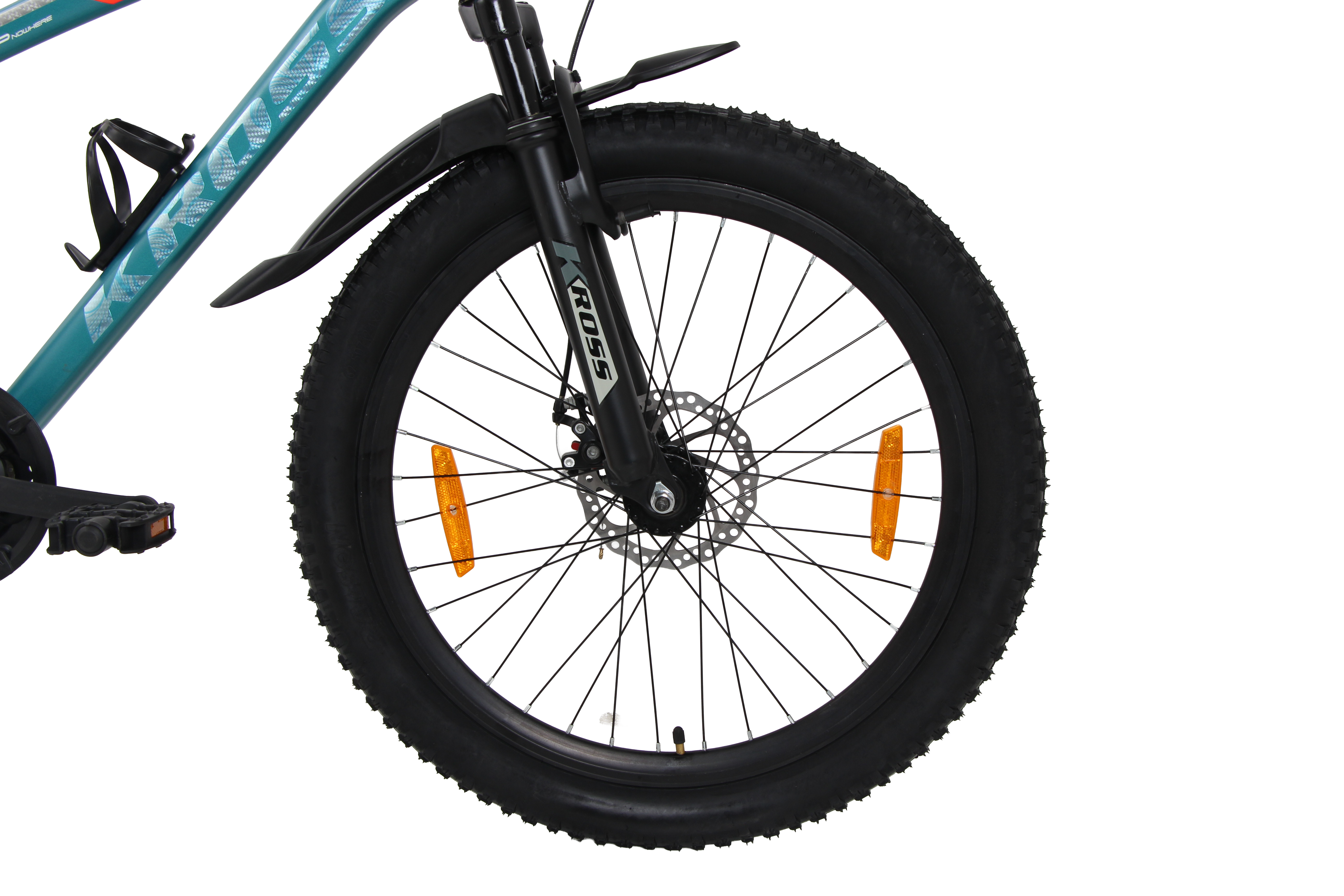 Kross Maximus Pro 24T 21-Speed MTB – Double Disc | Metallic Blue | Suspension Fork