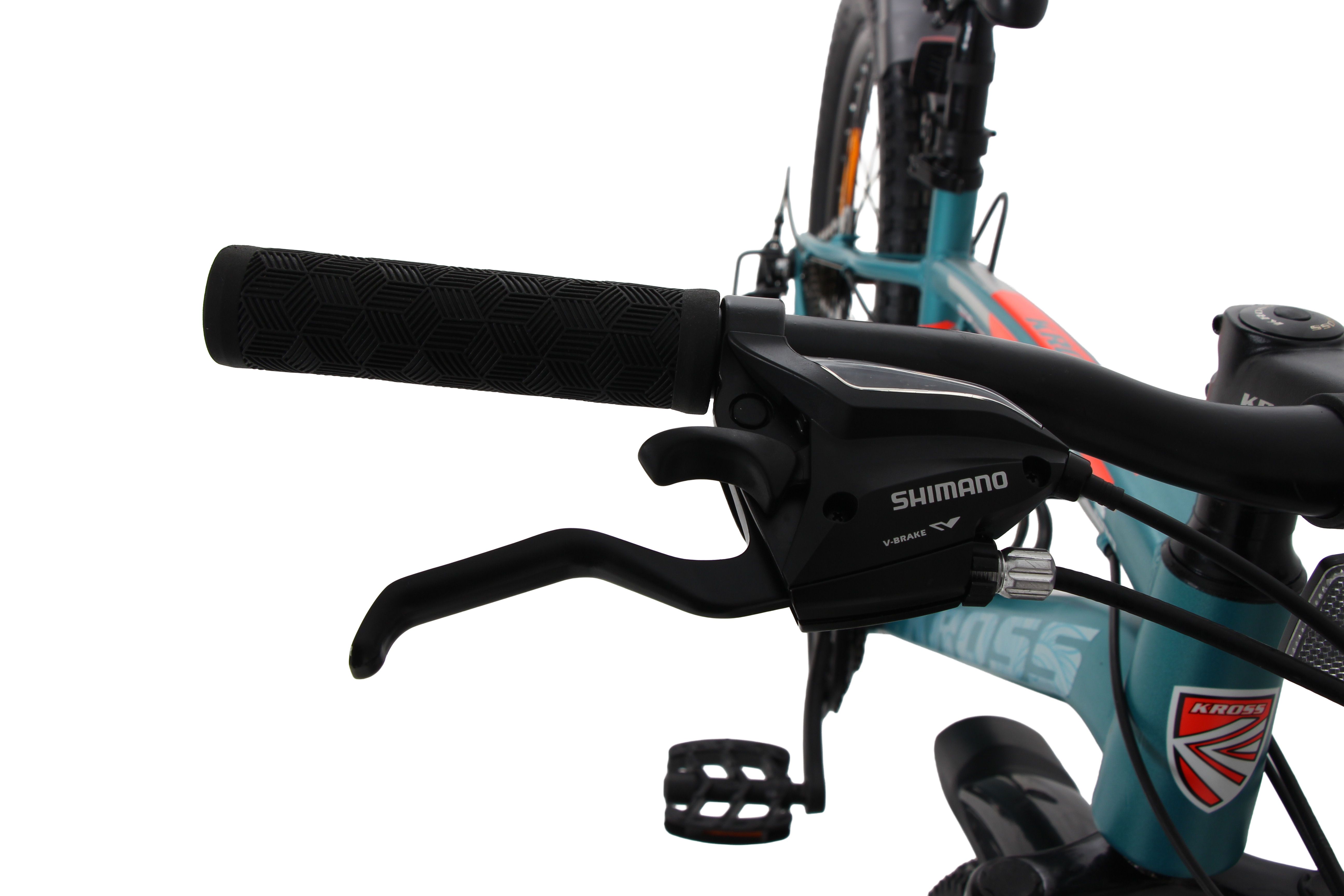 Kross Maximus Pro 24T 21-Speed MTB – Double Disc | Metallic Blue | Suspension Fork