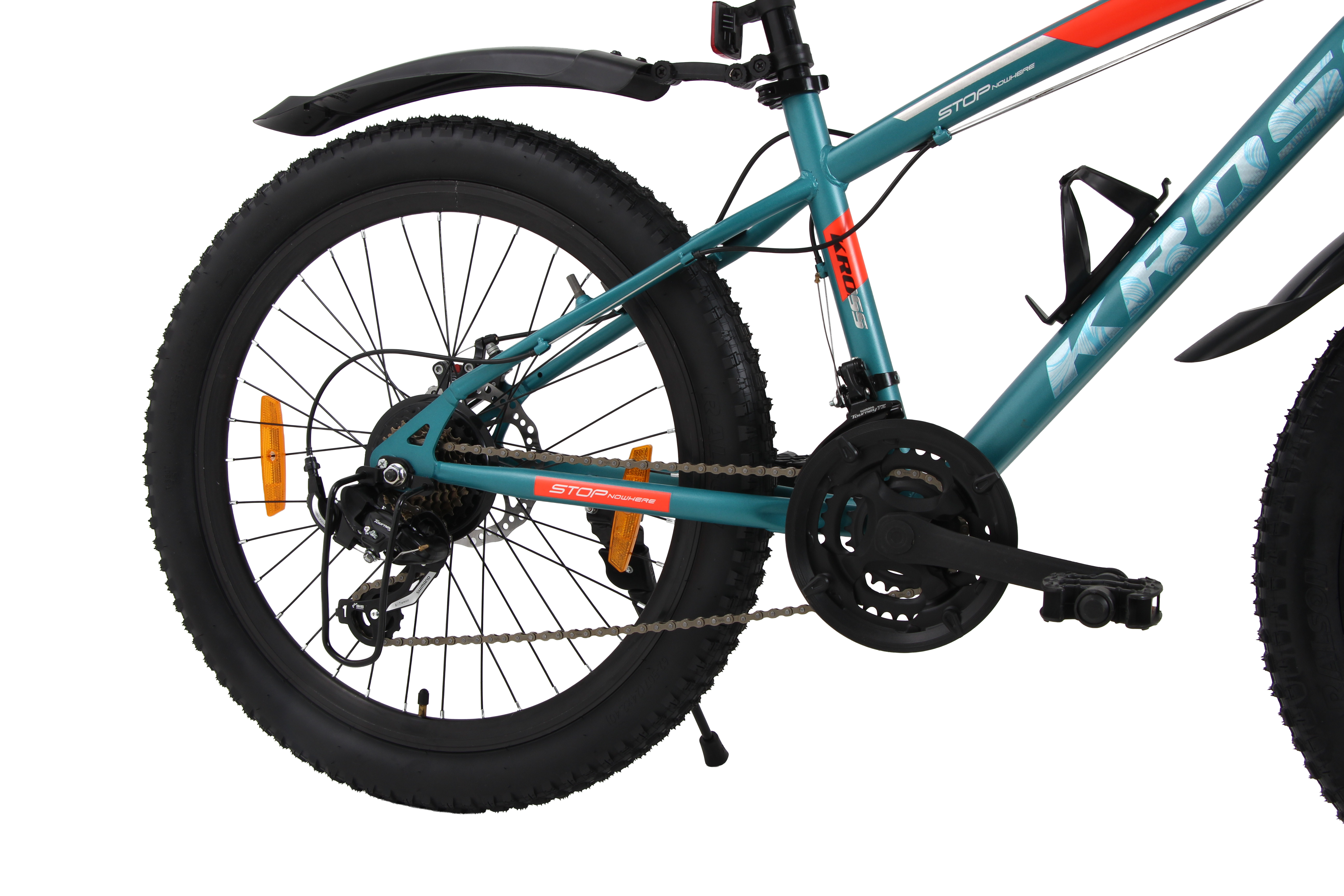 Kross Maximus Pro 24T 21-Speed MTB – Double Disc | Metallic Blue | Suspension Fork