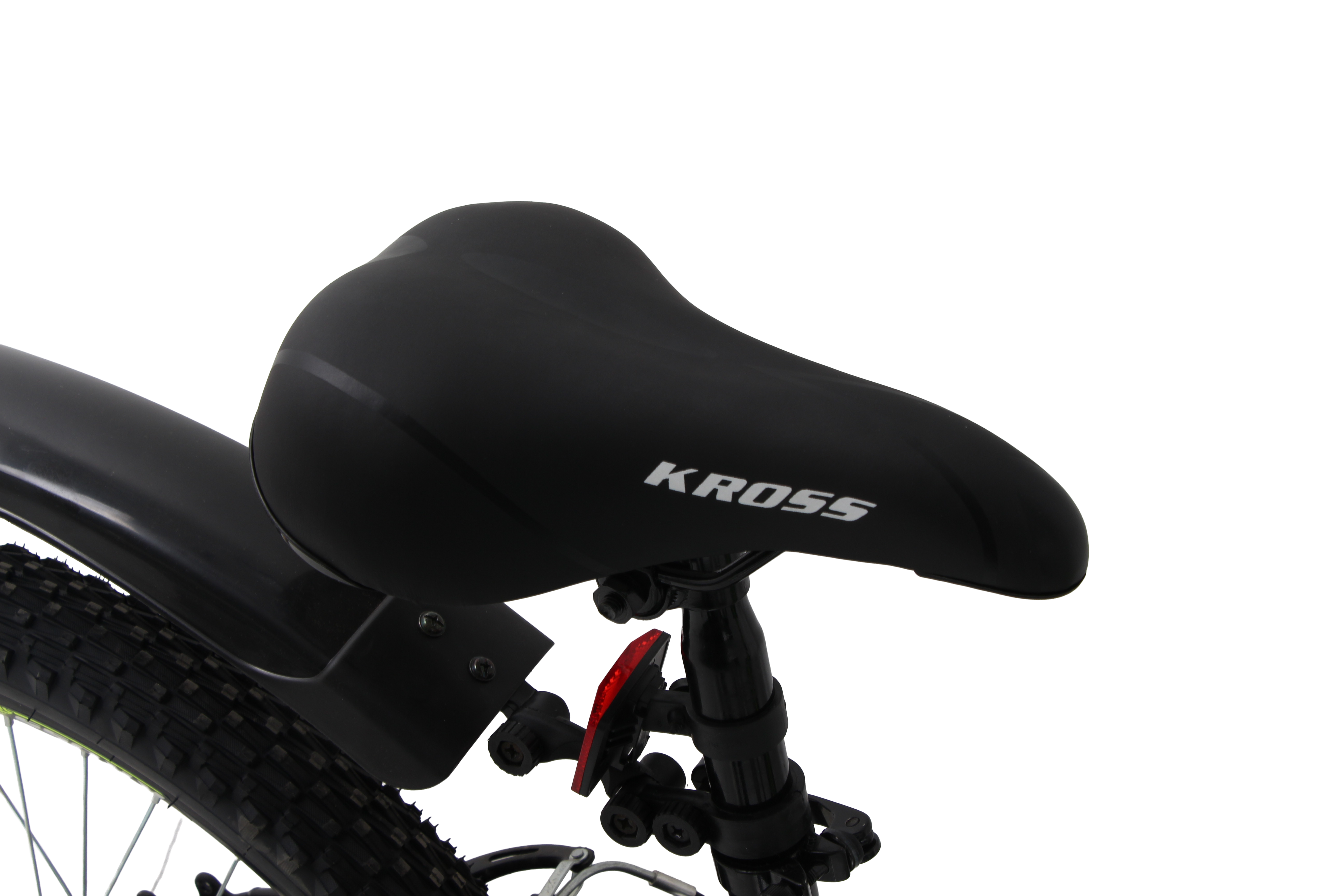 Maximus Pro Kross 24T Black Yellow | Single Speed MTB with Disc Brake | Steel Frame | 24×2.35 Tyres | Front Suspension