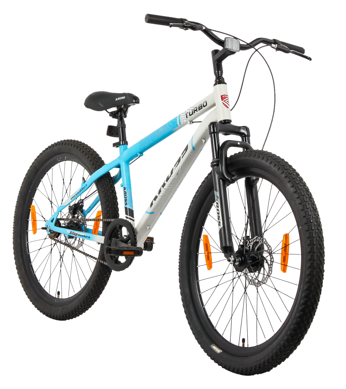 TURBO KROSS 26T BLUE-GREY AL/RM SS RIGID