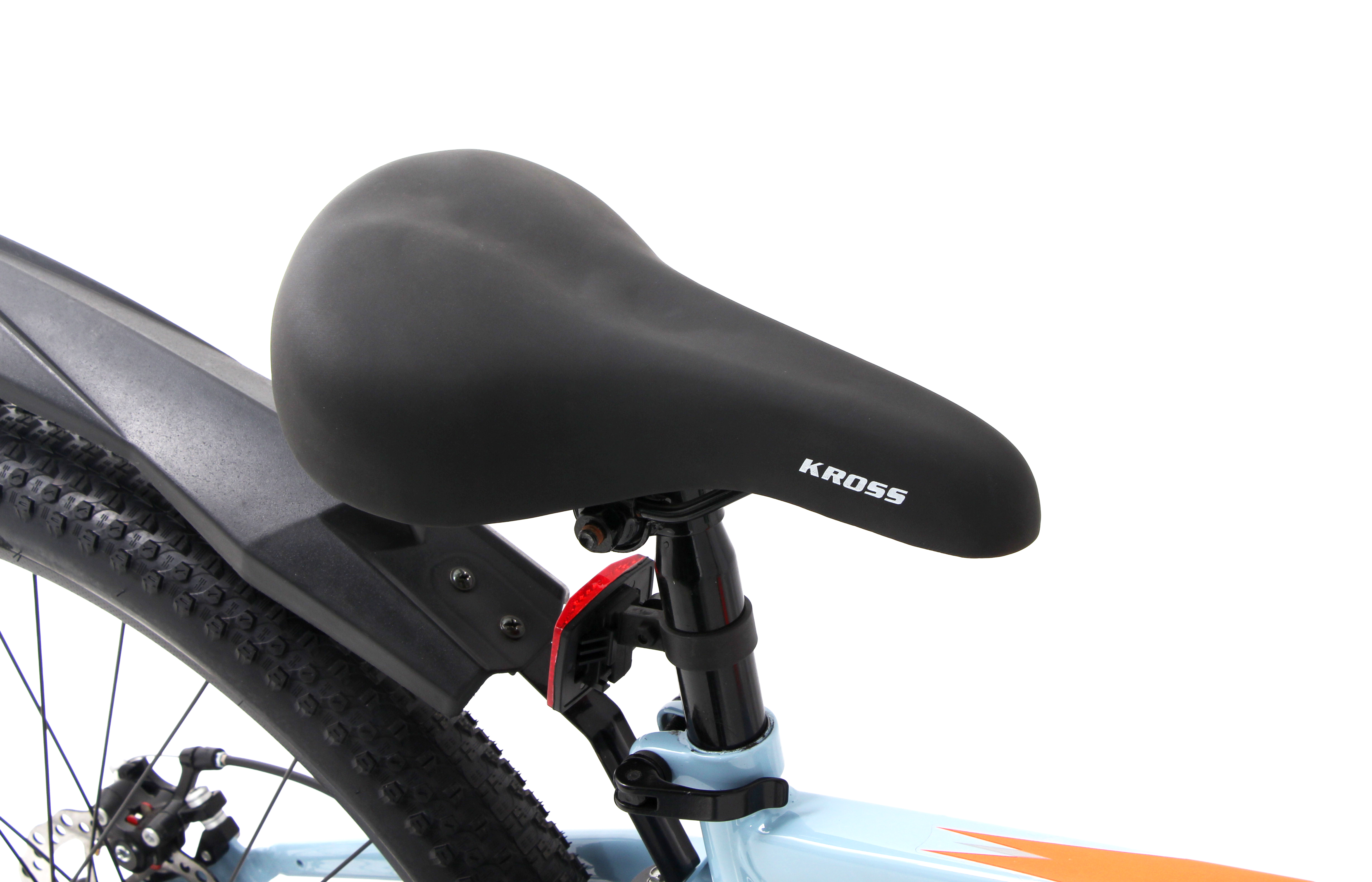 Kross Slugger V-Rock 26T Blue – Single Speed MTB with Dual Disc Brakes, Steel Rims & Front Suspension