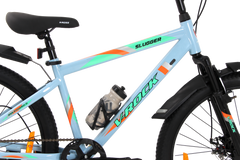 Kross Slugger V-Rock 26T Blue – Single Speed MTB with Dual Disc Brakes, Steel Rims & Front Suspension