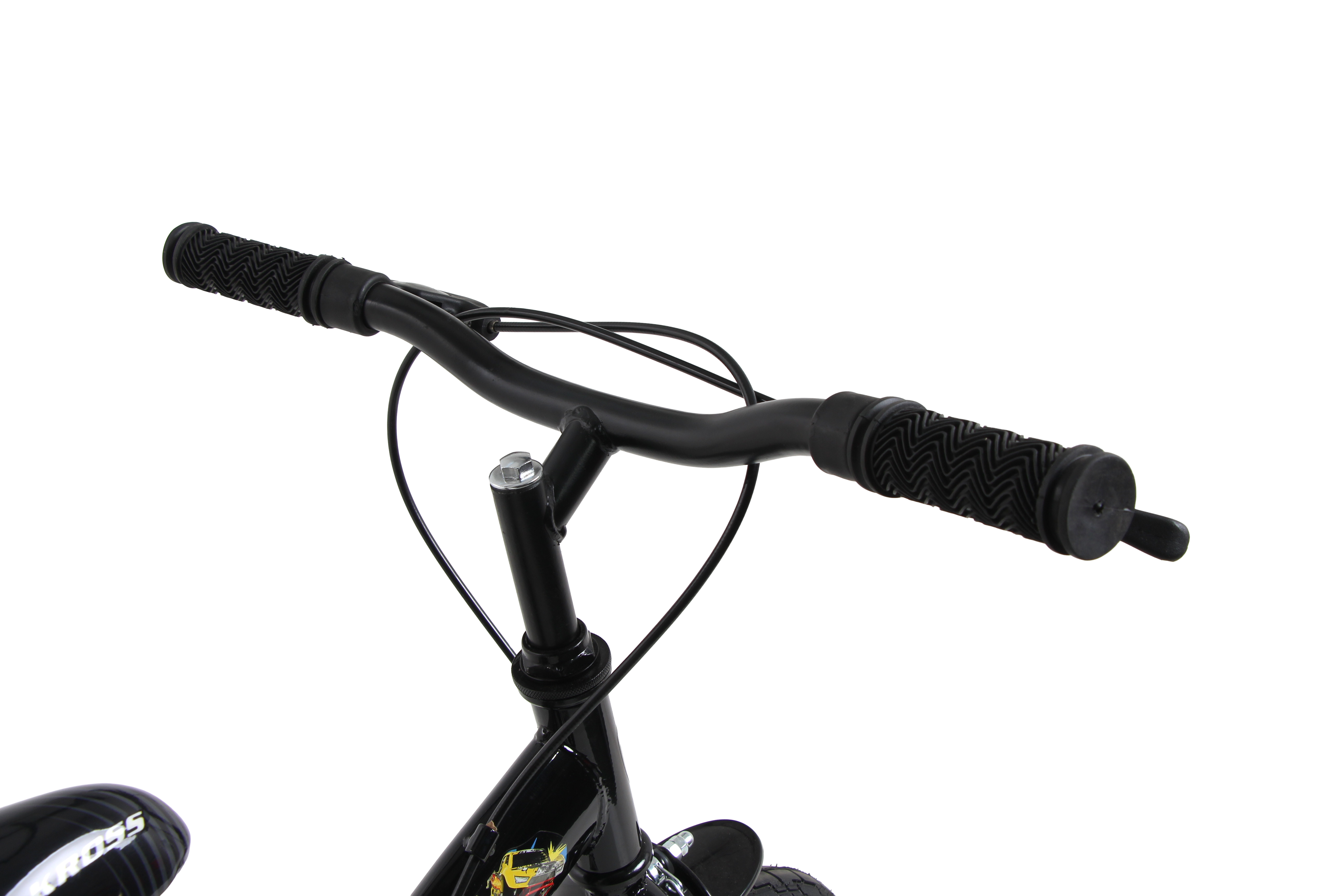 KROSS Crush Pro 12T Kids Bicycle for Age 3–5 Years | Height 85–105 cm | Single Speed | Glossy Black