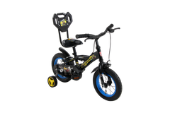 KROSS Crush Pro 12T Kids Bicycle for Age 3–5 Years | Height 85–105 cm | Single Speed | Glossy Black
