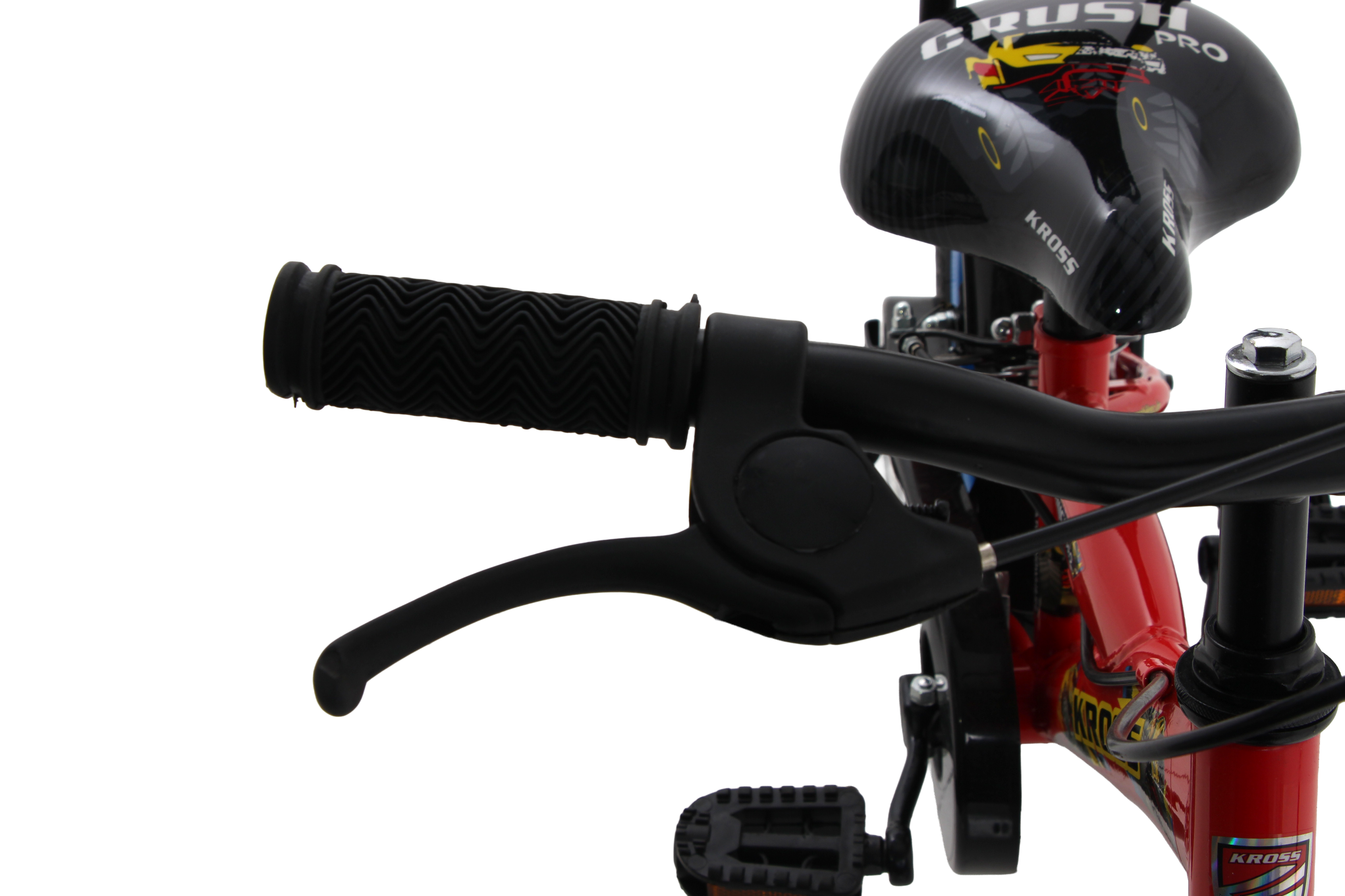 KROSS Crush Pro 12T Kids Bicycle for Age 3–5 Years | Height 85–105 cm | Single Speed | Red