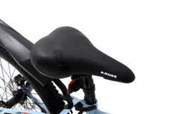 KROSS Hitter 24T Mountain Bicycle for Kids (9–13 Years) with Dual Disc Brakes & Suspension Fork – Blue