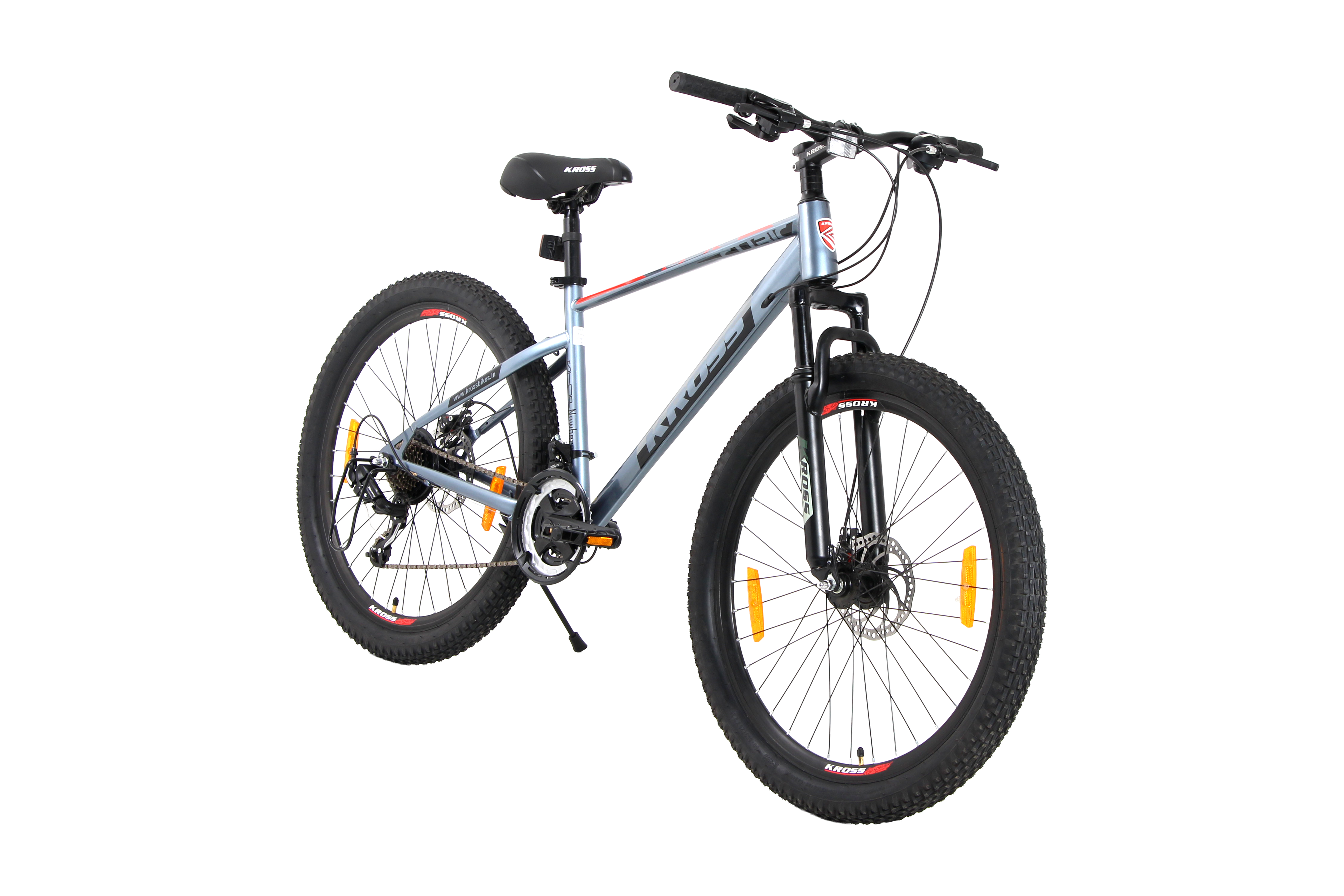 Kross Cubic 26T Mountain Bicycle | 21 Speed | Dual Disc | Suspension Fork | Alloy Rims