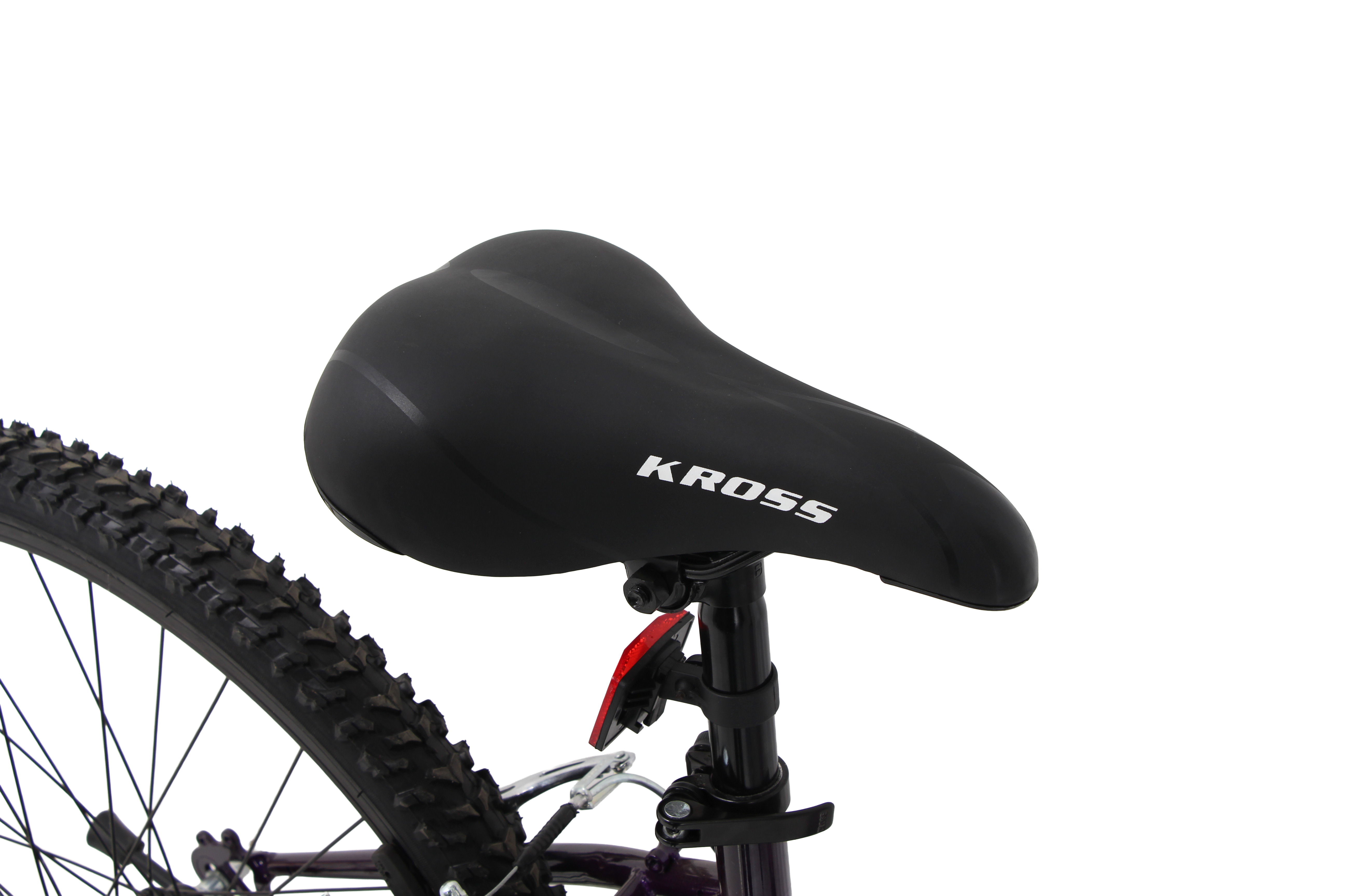 Kross Marina 26T City Bike with Alloy Rims, V-Brakes & Steel Frame – Pink/Purple