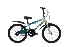 Kross GT-100 20T Kids Bicycle | Green-Light Green | Single Speed | V-Brake
