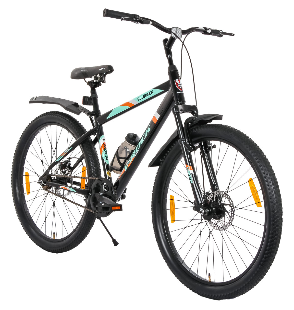 V Rock Slugger Single speed unisex Mountain Bike, Steel Frame