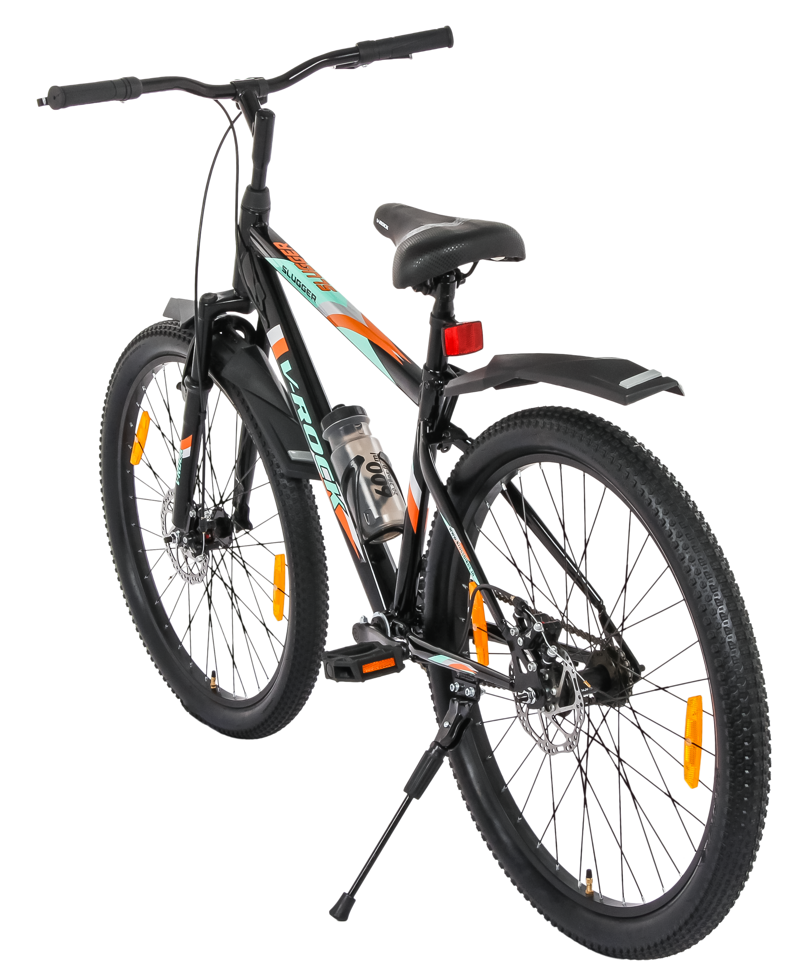 V Rock Slugger Single speed unisex Mountain Bike, Steel Frame
