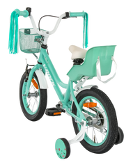 Magic 14T Turquoise Kids Bike, Steel Frame, Coaster Hub