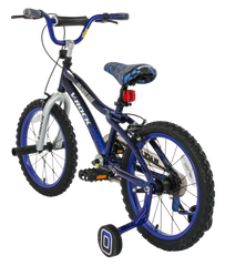 Black Ice 18T Blue-Silver Kids Bike, Steel Frame, Coaster Hub
