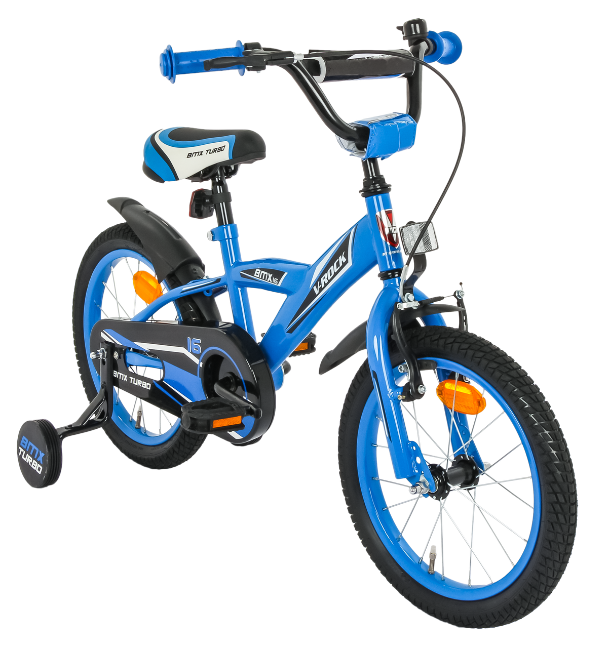 Bmx Turbo 16T Turbo Blue Kids Bike, Steel Frame, Coaster Hub