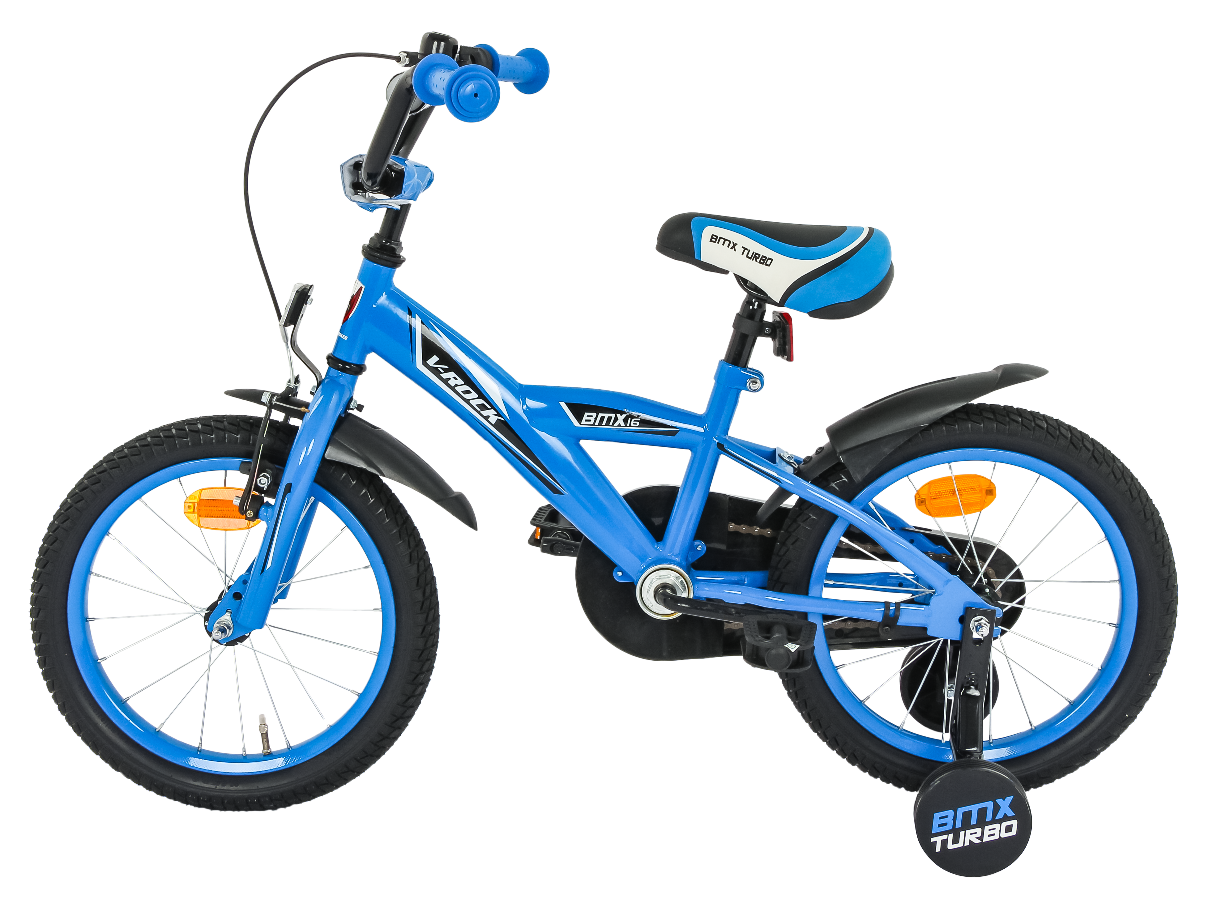 Bmx Turbo 16T Turbo Blue Kids Bike, Steel Frame, Coaster Hub