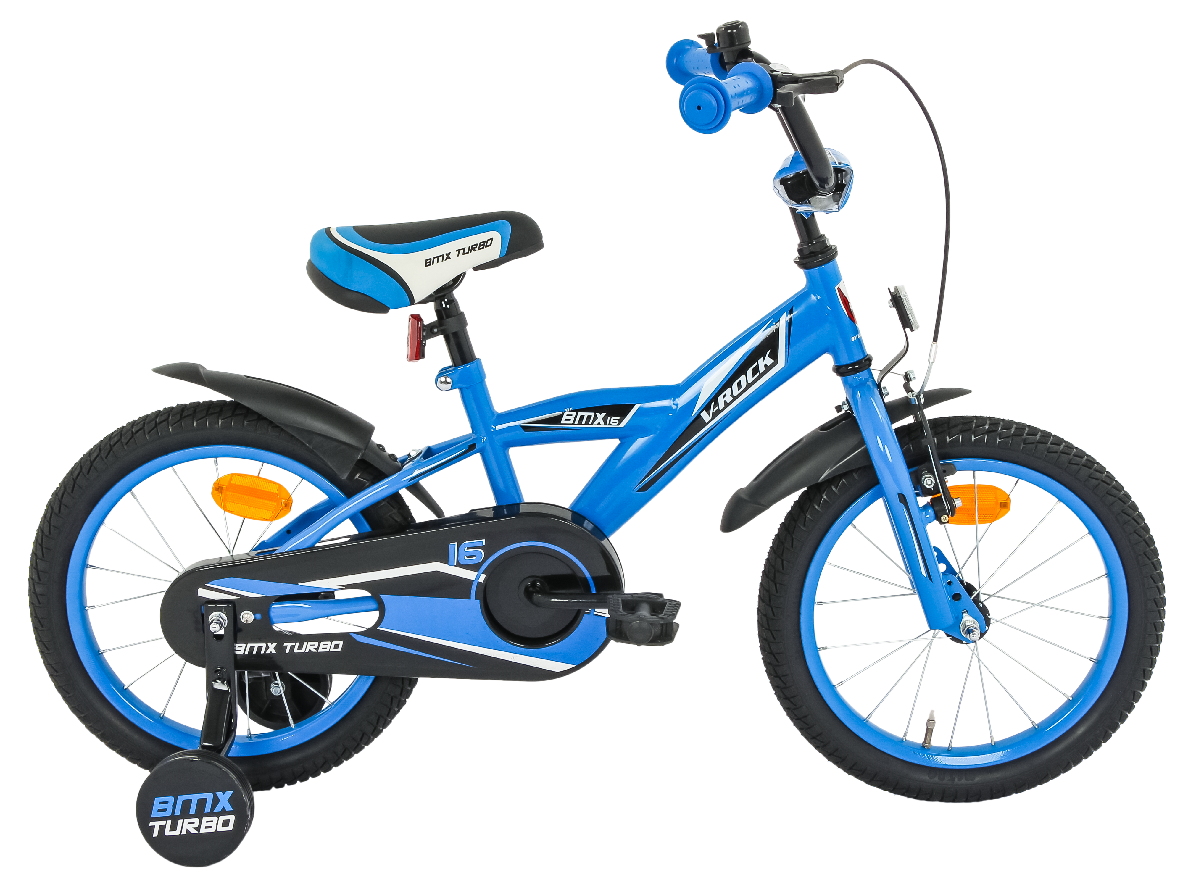 Bmx Turbo 16T Turbo Blue Kids Bike, Steel Frame, Coaster Hub