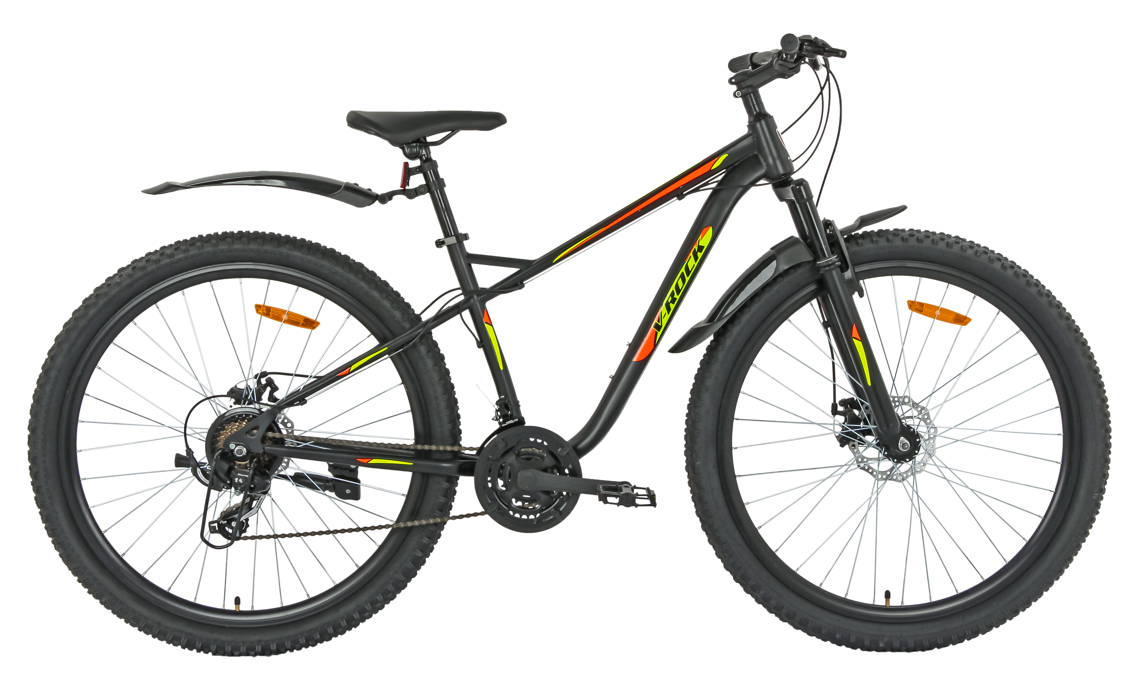 M-Racer Pro 29T Matt Black Unisex Mountain Bike, 21 Speed Shimano, Steel Frame, Dual Disc