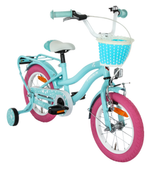 Lovely 14T Blue Kids Bike, Steel Frame, Coaster Hub