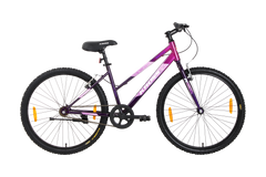 Kross Marina 26T City Bike with Alloy Rims, V-Brakes & Steel Frame – Pink/Purple