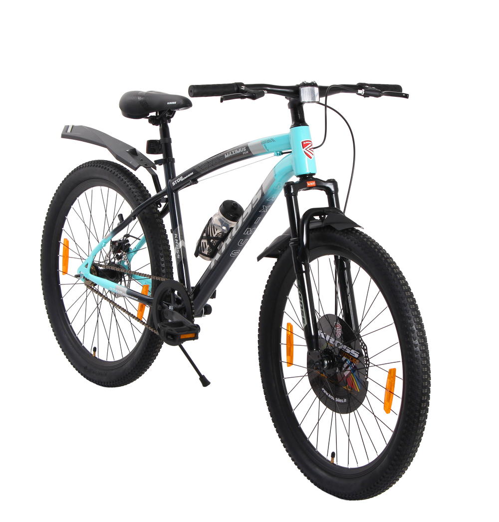 Kross Maximus Plus 26T Steel Single Speed Mountain Bike with Front & R – Kross Bikes