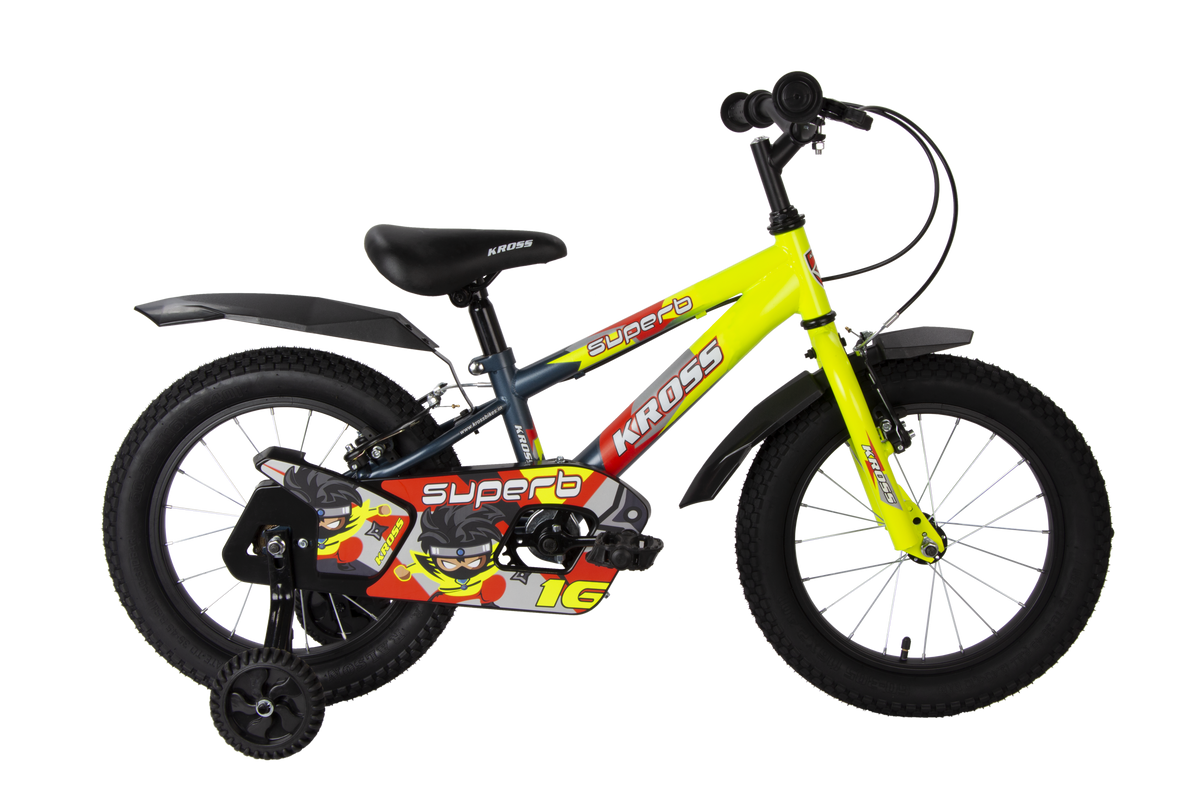 SUPERB KROSS 16T SS M-YLW-BL ALRM 2 IN 1