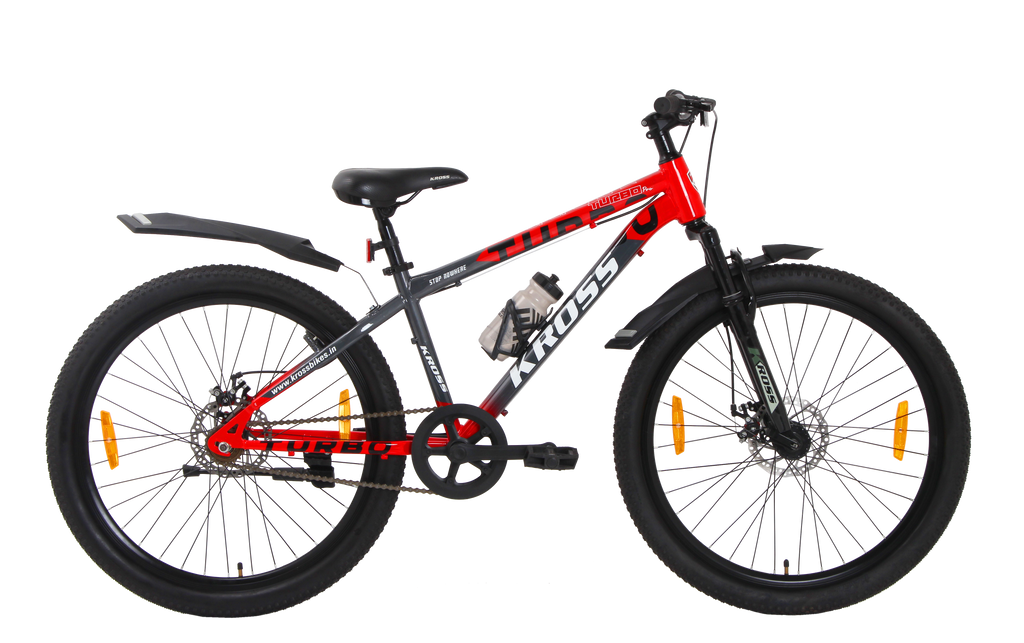 Kross Turbo Pro 26T Steel MTB Single Speed Bicycle with Front