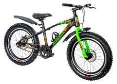 Kross Zinger 20T Steel Single Speed Kids Bicycle with Front & Rear Disc Brakes (20x3.0T, Alloy Rims, 11.6” Frame-Black)